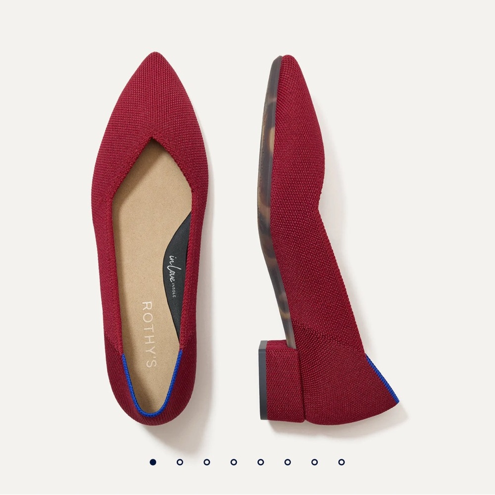 Rothy's The High Point in Autumn Red